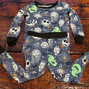 Little sleepies nightmare before Christmas pajama set